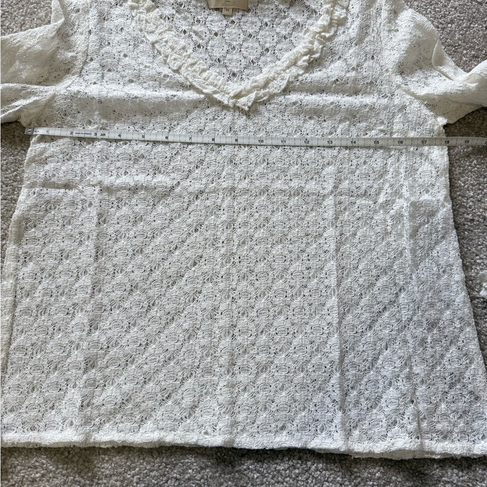 Sezane lace Leonora Blouse - Picture 9 of 10